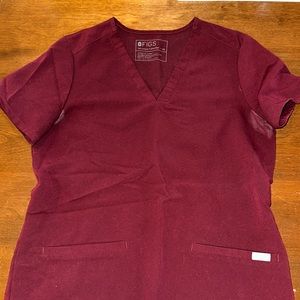 XS maroon FIGS